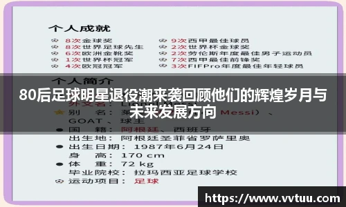 80后足球明星退役潮来袭回顾他们的辉煌岁月与未来发展方向